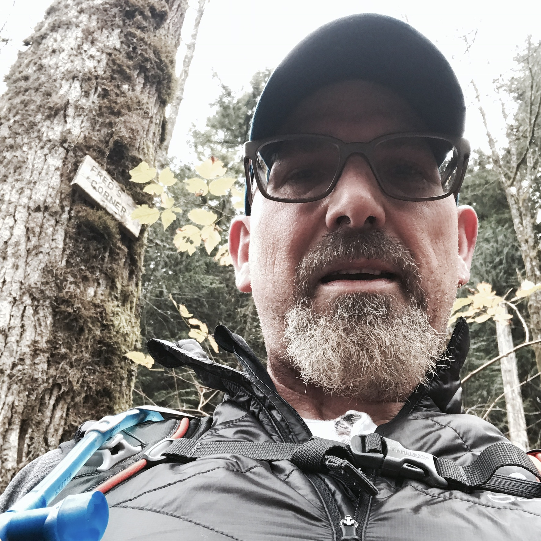 The artist in the outdoors